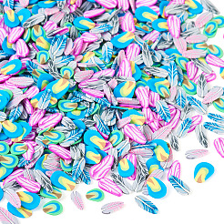 Cabochon in argilla polimerica fatti a mano in stile 60g 6&nbsp;PORC-TA0001-08A