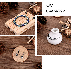 Handgefertigte Polymer Clay Perlen Strang&nbsp;CLAY-CD0001-03A