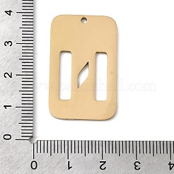 Ciondoli in acciaio inox 304&nbsp;STAS-D200-01N-G