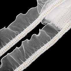 5 m Organza-Blumenspitzenbesatz&nbsp;OCOR-PH0006-91