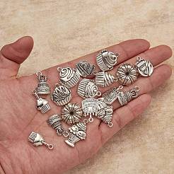 10 stili pendenti in lega di stile tibetano&nbsp;FIND-SZ0003-64