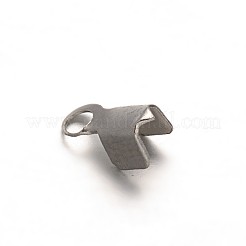 Anlaufgeschützte 304 Edelstahl-Klapp-Crimp-Enden&nbsp;STAS-G130-12P