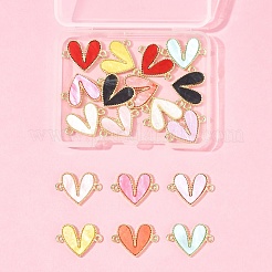 18 Stück 9 Farben Legierung Acryl Verbindungsstück Charms&nbsp;FIND-FS0004-33