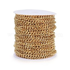 PVD-Vakuumbeschichtung kubanischer Gliederketten aus Edelstahl 304&nbsp;CHS-H020-06G