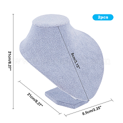Display di velluto collana&nbsp;NDIS-WH0001-02A