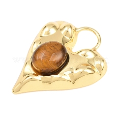 Natürlichen Tigerauge Anhänger&nbsp;GG-G001-02G-02