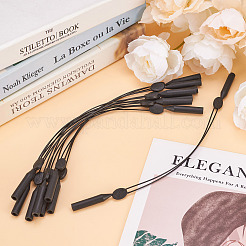 8 Stück verstellbarer Brillenbandhalter aus Silikon ohne Schwanz&nbsp;AJEW-TA0001-58