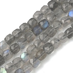 Natur Labradorit Perlen Stränge&nbsp;G-B168-B07-4x4mm