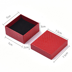 Cajas de joyería de cartón&nbsp;X-CBOX-N012-25A