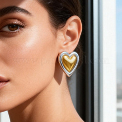 Valentinstag-Ohrstecker aus Edelstahl 304&nbsp;WG1D16C-01