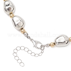 Ensembles de colliers et bracelets en perles ovales en plastique CCB&nbsp;SJEW-JS01375