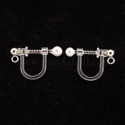 Accessori per orecchini a clip in acciaio inossidabile 304&nbsp;STAS-G247-04P