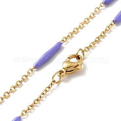 Gliederkette aus Emaille&nbsp;STAS-B025-02G-04