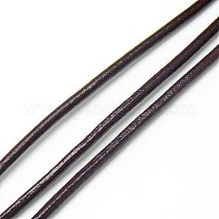 Peau de vache ronde cordon en cuir&nbsp;WL-Q007-1.5mm-6