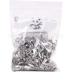 Pendentifs en alliage de style tibétain mixte&nbsp;TIBEP-NB0001-21AS