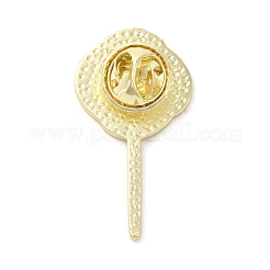 Süße pinke Lollipop-Emaille-Anstecker&nbsp;JEWB-S025-12C
