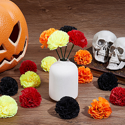 40 Beutel 4 Farben Stoff künstliche Blume&nbsp;DIY-GF0013-34