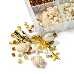 Kits de fabrication de bracelets en graines de verre&nbsp;DIY-FS0007-11B