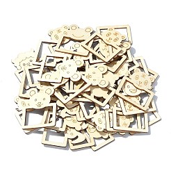 Découpes de bois non finies&nbsp;WOOD-CJC0001-13