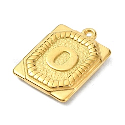 Placcatura ionica (ip) ciondoli in acciaio inossidabile 304&nbsp;STAS-U033-01G-O