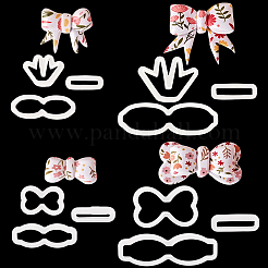 4 ensemble de 4 styles de moules pressés en argile plastique&nbsp;AJEW-SC0004-09D
