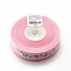 Fleur imprimé rubans grosgrain&nbsp;ORIB-L004-02
