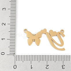 Anhänger aus Edelstahl 304&nbsp;STAS-L279-002G-Y