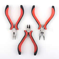 3 Stück 45 # Kohlenstoffstahl DIY Schmuck Zangen-Sets&nbsp;PT-R010-12