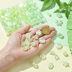 100pcs 20 Arten Acrylperlen&nbsp;FIND-CJ0002-75