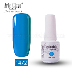 8ml de gel especial para uñas, para estampado de uñas estampado, kit de inicio de manicura barniz, azul dodger, botella: 25x66 mm