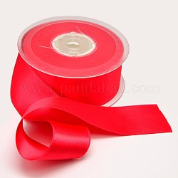 Cinta del grosgrain para la decoración del festival de bodas, rojo, 7/8 pulgada (22 mm), aproximamente 100yards / rodillo (91.44 m / rollo)