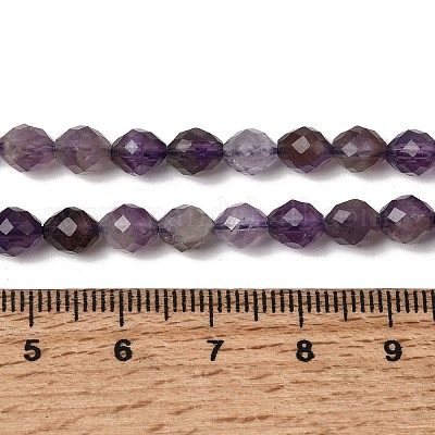 Natürlichen Amethyst Perlen Stränge&nbsp;G-K376-F03-01-1
