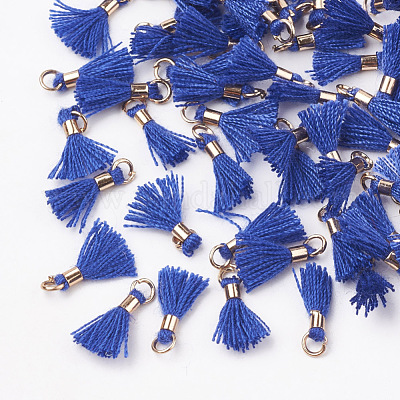 Décorations pendentif pompon en polycoton (coton polyester)&nbsp;FIND-S275-13G-1