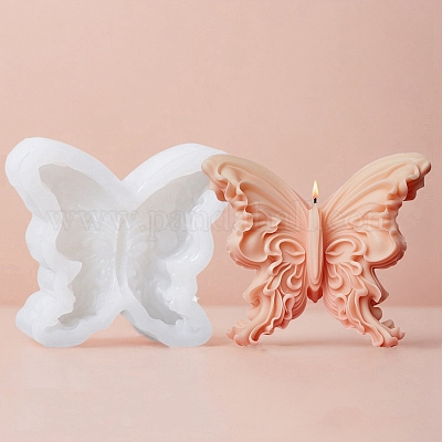 Stampo in silicone per orecchini a forma di farfalla, adatto per resina epossidica, fai da te, artigianato, zaini, ciondoli ornamentali, gioielli, farfalle, orecchio, stampo da appendere