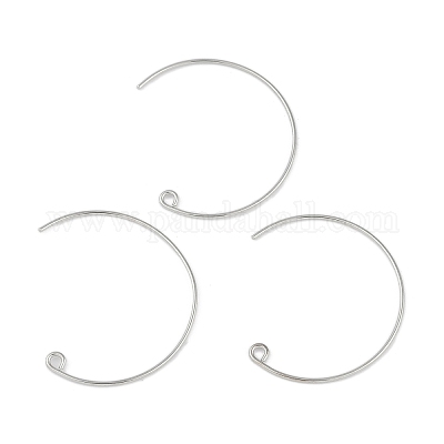 Crochets d'oreille en laiton&nbsp;KK-C069-01P-1