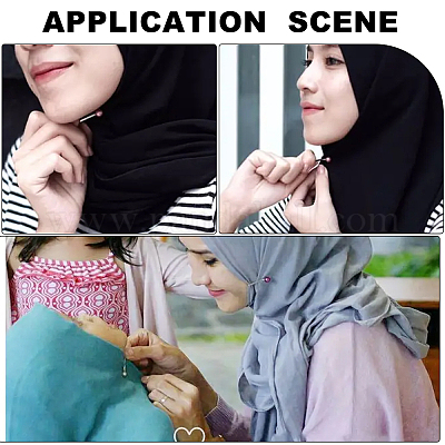 Scarf Pins - Attires For Muslimah