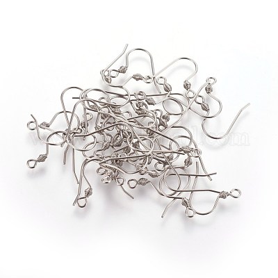 Wholesale 304 Stainless Steel Earring Hooks 