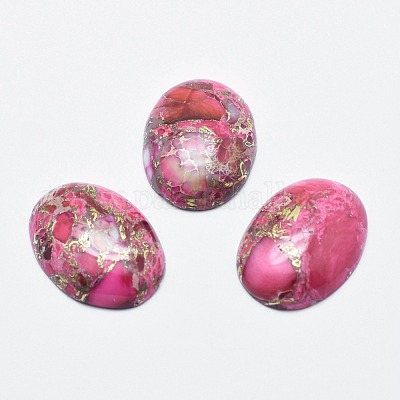 Cabochon di diaspro regalite / imperiali / sedimenti marini&nbsp;G-E464-42N-1