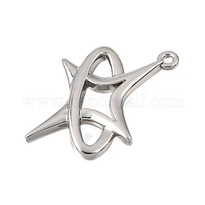 Aluminium Anhänger & Charms&nbsp;AL-CBA31C4-01P-1