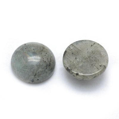 Natur Labradorit Cabochons&nbsp;G-P393-R47-6MM-1