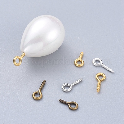 Wholesale Iron Screw Eye Pin Peg Bails 