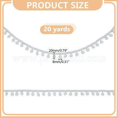 Pompon en polyester&nbsp;DIY-WH0683-64-1