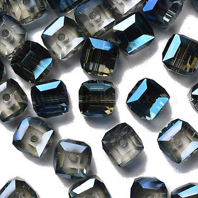 Perles en verre electroplate&nbsp;EGLA-E006-2L-1