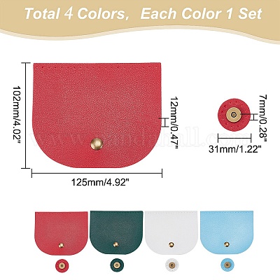 PH PandaHall Fond de sac à main rectangulaire en cuir synthétique, 17,8 PH PandaHall Fond de sac à main rectangulaire en cuir synthétique, 17,8