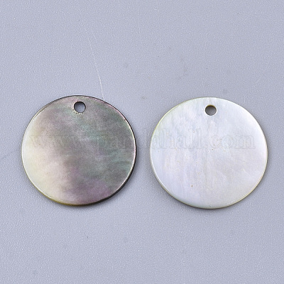 Schwarz Lippe Shell-Anhänger&nbsp;SSHEL-S251-36B-1