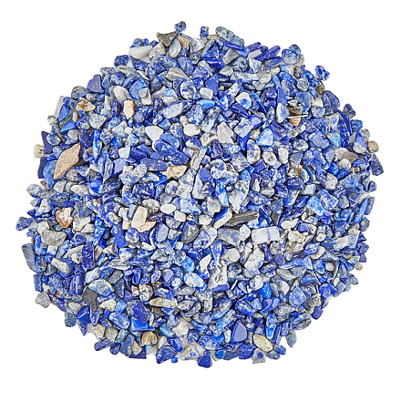 AHANDMAKER Natural Lapis Lazuli Chip Beads G-GA0001-18-1