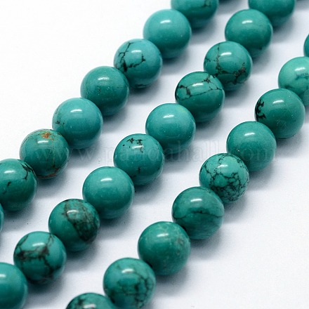 Brins de perles de magnésite naturelle G-I199-33-12mm-1