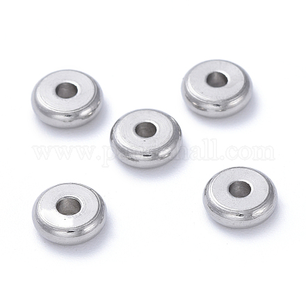 Intercalaire perles en 304 acier inoxydable X-STAS-E466-33P-1