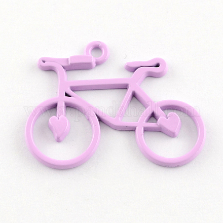 Lovely Bike/Bicycle Pendants for Necklace Making PALLOY-4758-07A-LF-1