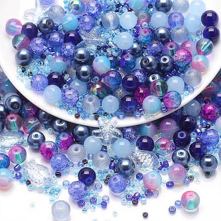 Perles en verre GLAA-E040-01I-1
